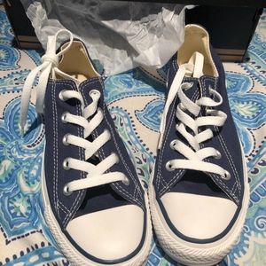 Navy All Star Unisex Converse (NWT)